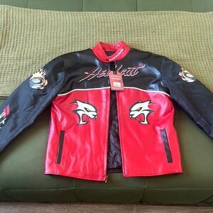Hellcat Ballistic Moto Jacket - Black/Red
